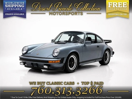 1983 Porsche 911 Coupe Schieferblau Metallic