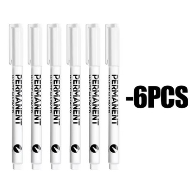 Acrylic White Paint Pens White Permanent Marker with Extra Fine Point