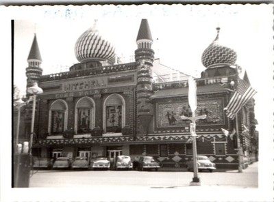1950s Mitchell Corn Palace South Dakota Silver Gelatin Photograph Mid Century