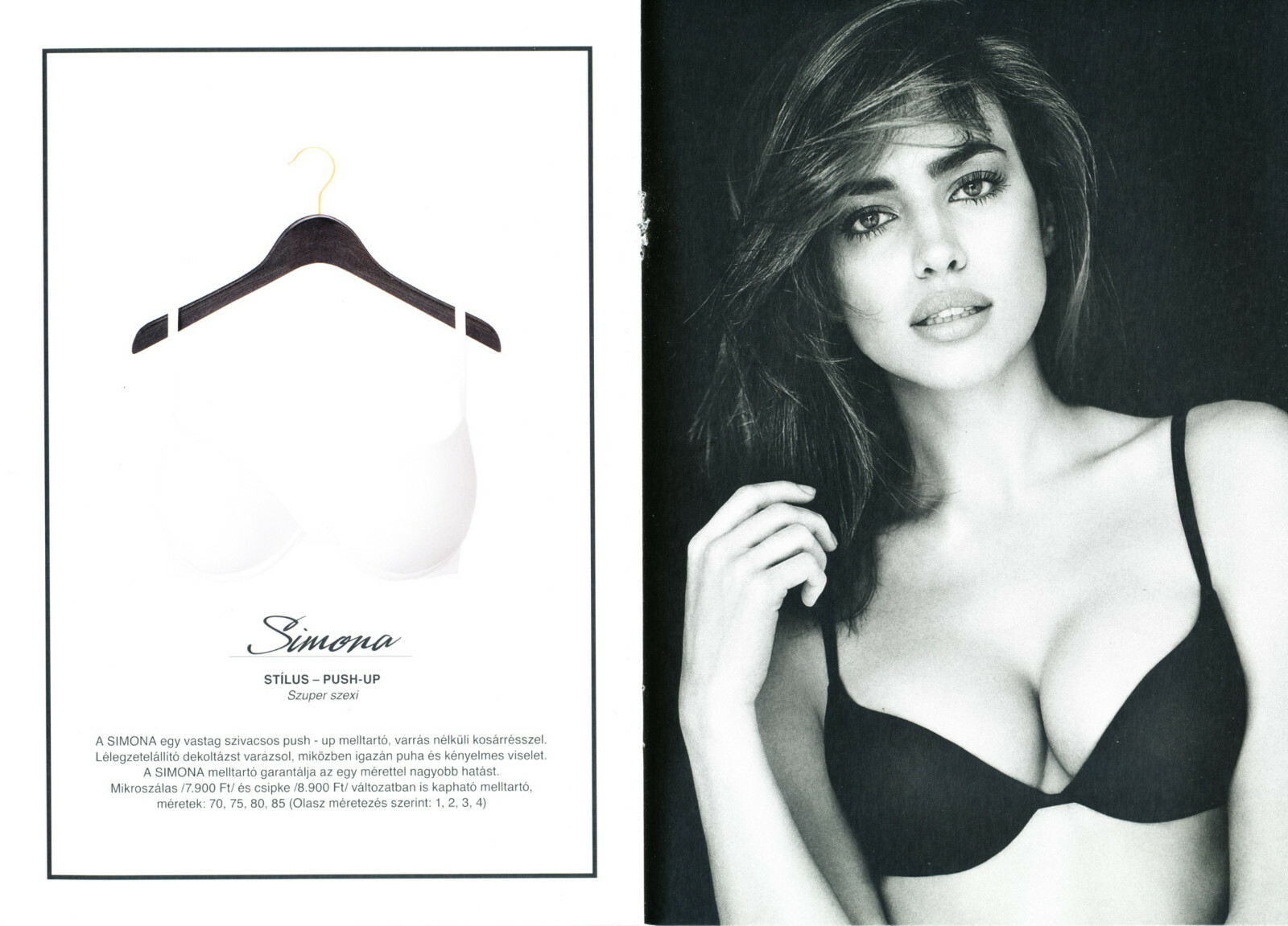 INTIMISSIMI THE PERFECT BRA CATALOG 2012 35+PG 6 X 8 FOREIGN IRINA SHAYK  BLANCA