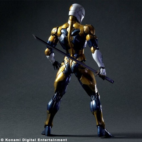 PLAY ARTS KAI Cyborg Ninja Metal Gear Solid SQUARE ENIX 2012 Figure 258mm/10in - Picture 9 of 10