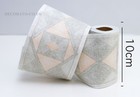 Stone Wallpaper Border Self Adhesive Sticky Back Brushed Geometric Natural PVC