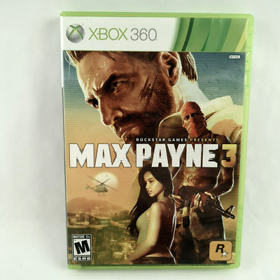 Max Payne 3 (Xbox 360, 2012) - Complete Great Condition - Xbox Games