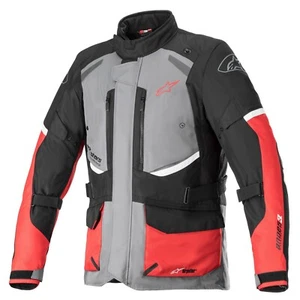 Alpinestars Andes v3 Drystar all weather waterproof Motorbike Jacket Red (9018)
