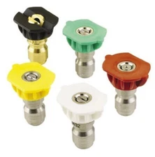 General Pump 105082 #3 QC Pressure Washer Nozzle Set 5 Pack