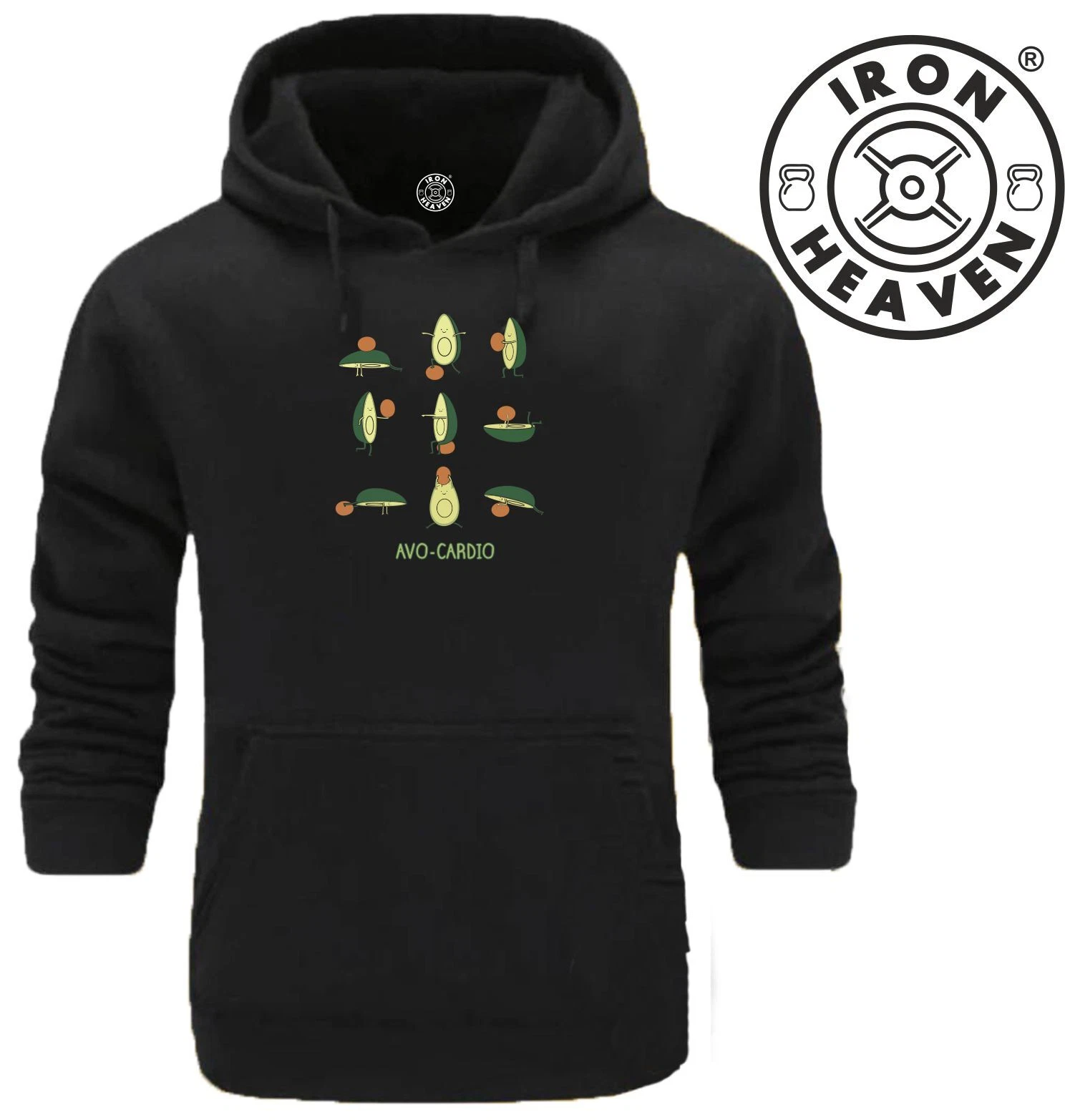 VETEMENTS Avocardio Hoodie Gym Clothing Bodybuilding Training Workout Exercise MMA Men Top