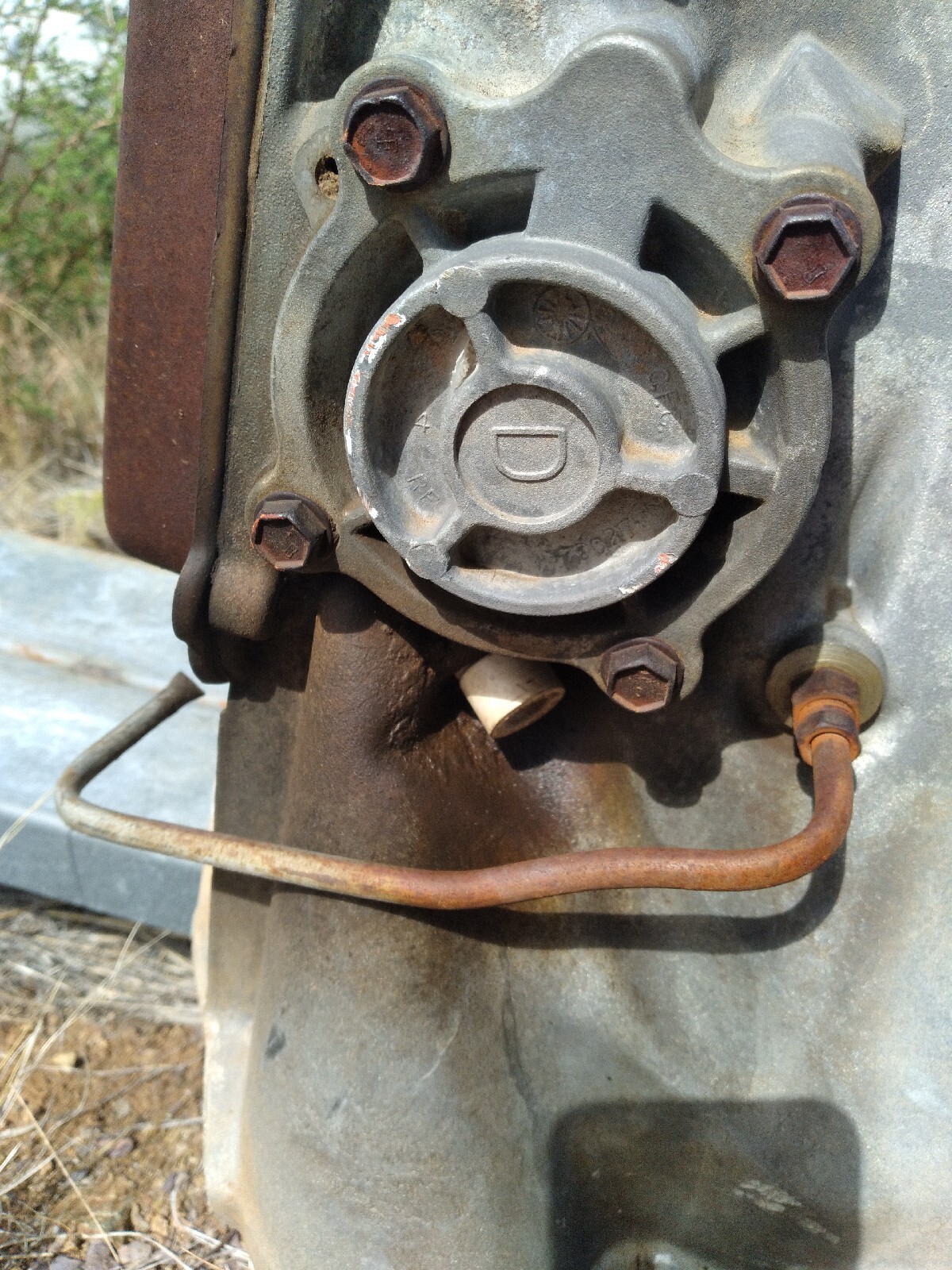 Ford C6 Automatic Transmission Rare iron output Vintage Big Block 429