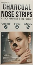 CHARCOAL NOSE STRIPS,Deeply Purifying Therapy,18 Nose Strips,Skin Care