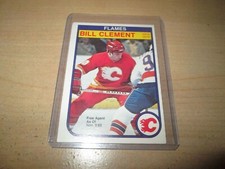 1982-83  OPC # 44 BILL CLEMENT     CALGARY FLAMES