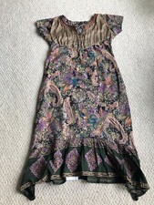 NWT INDIAN KURTI TOP SURANG WOMENS SIZE SMALL