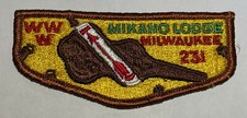 OA Lodge 231 Mikano Flap Boy Scout  TK4