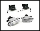 Front Fog Light Clear Glass Lens With Bracket For VW Golf Jetta MK2 Big Bumper