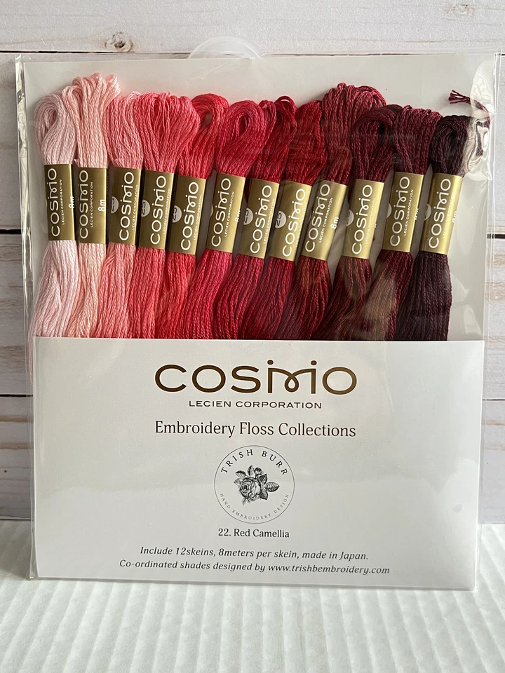 Paquete de hilo bordado Cosmo (12 madejas por paquete) Foto 2 de 4