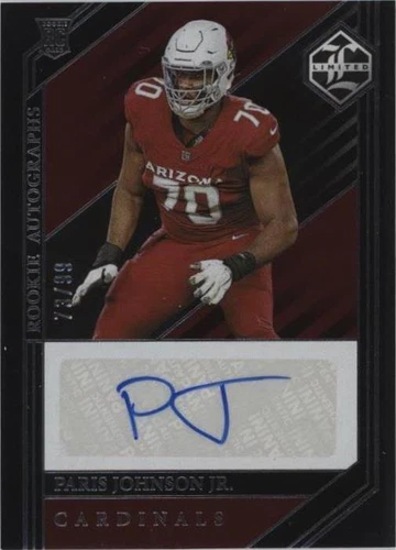 2023 Panini Limited Paris Johnson Jr. #186
