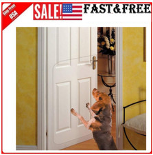 Pet Door Scratch Protector Shield Protect, Heavy Duty Flexible Door Guard Cover