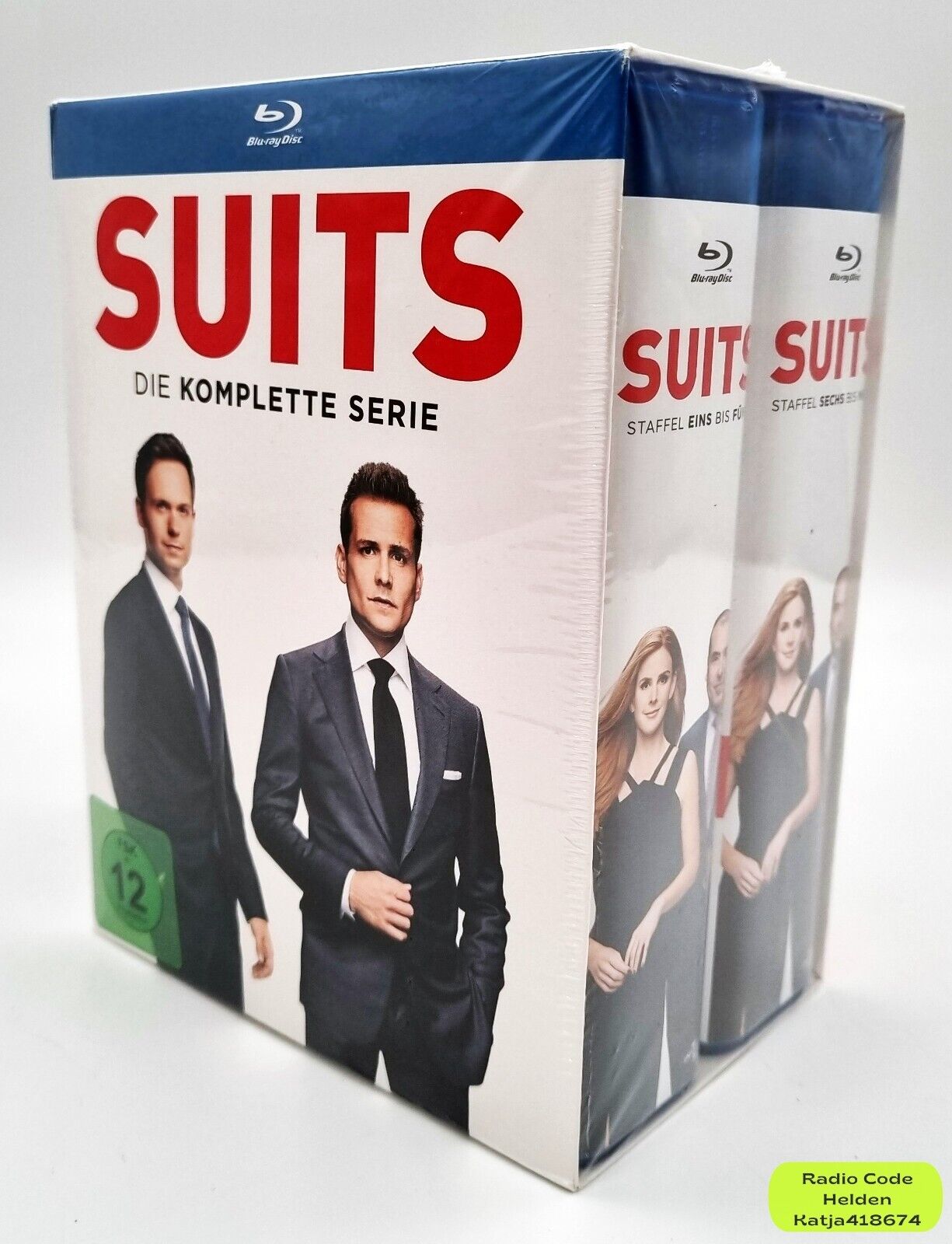 Suits Die komplette Serie Staffel 1-9 Blu-Ray Box Deutsche Version NEU OVP
