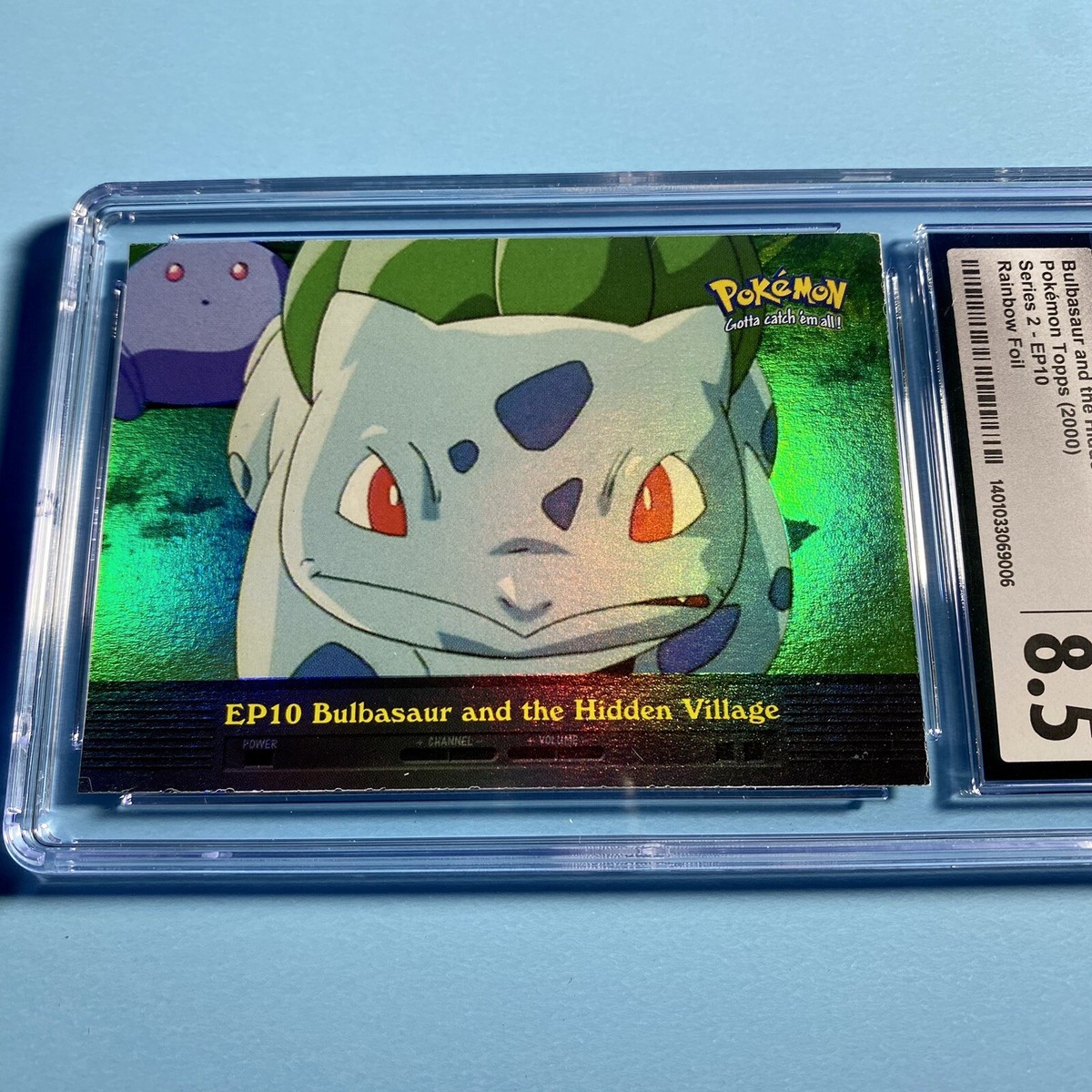 CGC 8.5 Pokemon Topps Bulbasaur and the Hidden Village EP10