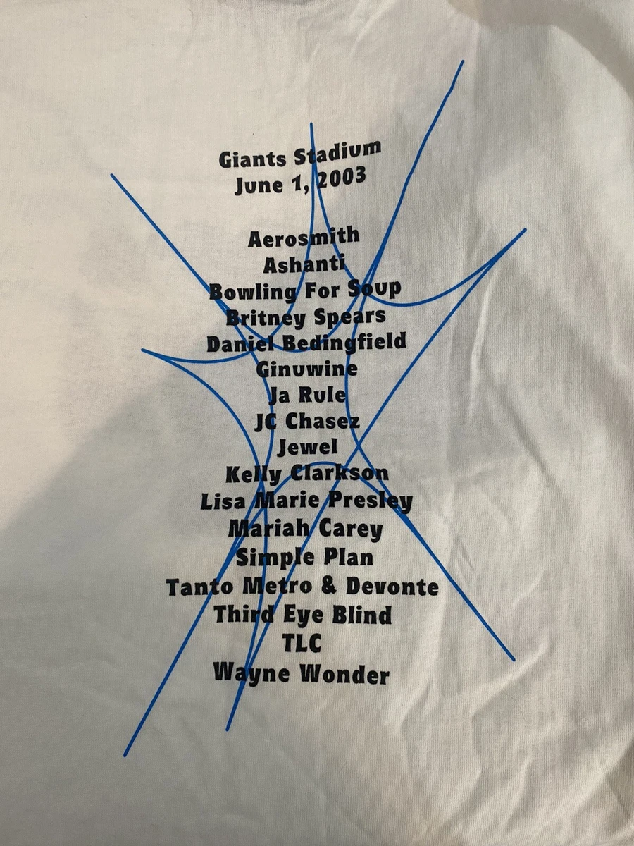 Vintage 2003 Z100 Zootopia Aerosmith, Ja Rule, Mariah Carey, Brit