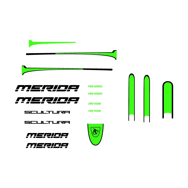 STAR SAM STICKERS CUADRO SCULTURA MERIDA ADHESIVES STICKER FRAME DECALS BIKE