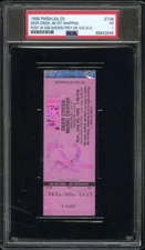 RARE Phish Pollock Ticket Stub 1999 BREAKOUT "Whipping Post" Deer Creek, IN PSA