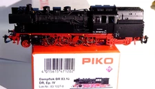 Piko 47121 Tt DCC Sound Tank Steam Locomotive Br 83 1027-8 the Dr Era 4 With LED