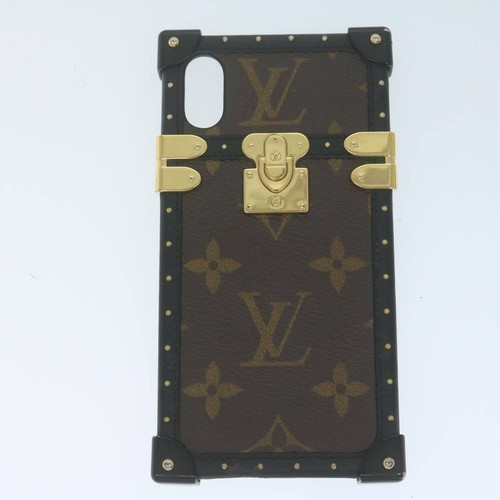 LOUIS VUITTON Monogram Monogram Reverse iPhoneX/Xs case 2Set LV Auth 63135 - 第 2/12 張圖片