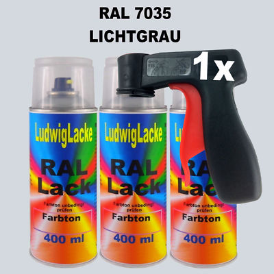 RAL7035 LICHTGRAU Lackspray Autolack Sprühdose Spraydose Glänzend