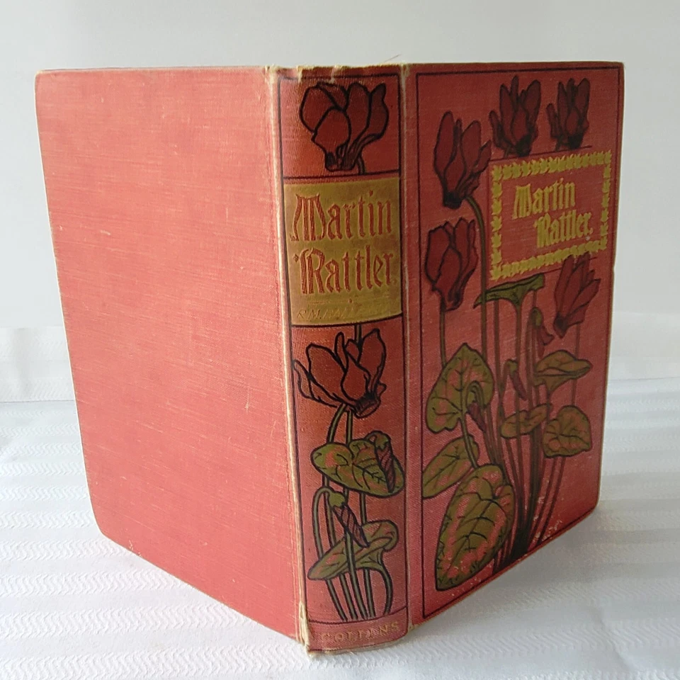 C. 1900 Edition Martin Rattler, a Boy's Adventures in Brazil Arts & Crafts Cover - Image 2 of 3