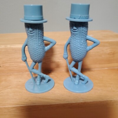 Vintage Planters Peanut Mr. Peanut Action Figure Rare With Sticker