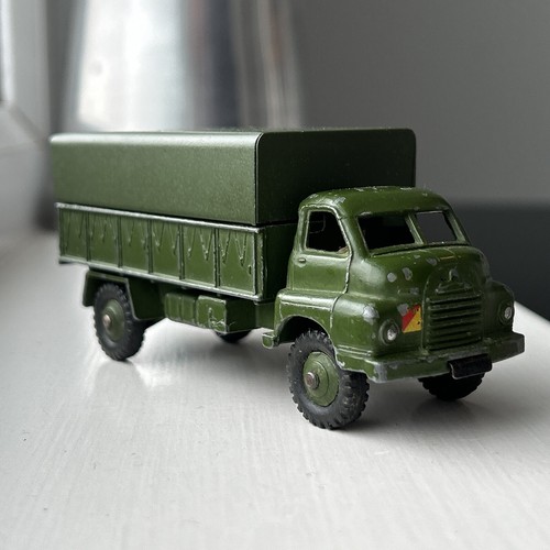 Dinky Toys 621 Bedford RL 3 Ton Army Wagon With Tin Tilt Vintage 1954-60 - Picture 2 of 14