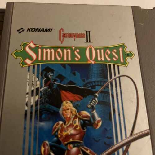 Castlevania 2 II Simons Quest (Nintendo NES, 1987) Cart Only/ Tested - Picture 3 of 5