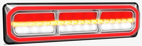 PAIR LED COMBO LIGHTS STOP/TAIL/SEQUENTIAL INDICATOR/REVERSE 3854ARWM - Foto 2 di 6