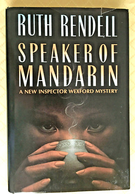 2 RUTH RENDELL Mysteries SPEAKER OF MANDARIN & END IN TEARS HC/DJ~VERY GOOD Cond