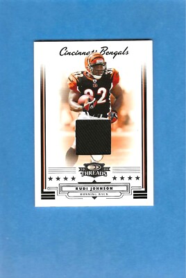 2006 Donruss Threads Jerseys /200 Rudi Johnson #34 NM to MINT