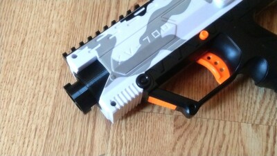 Blasters3D Modulus Barrel Adapter (PE+) (Orange) for Nerf Rival Apollo XV-700