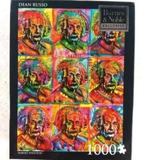 MUST BUY 5 OR MORE PUZZLES & READ I.D. BELOW - ALBERT EINSTEIN RUSSO