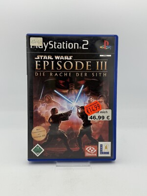 Playstation 2 PS2 Spiel | Star Wars Episode 3: Die Rache der Sith | Disc poliert
