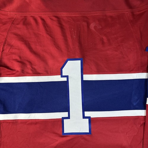 Reebok Montreal Canadiens Trikot Herren Large rot blau Eishockey Pullover Kanada - Bild 8 von 14