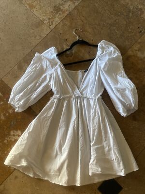 princess polly white mini dress strapless Envie Strapless Mini Dress | White | Womens