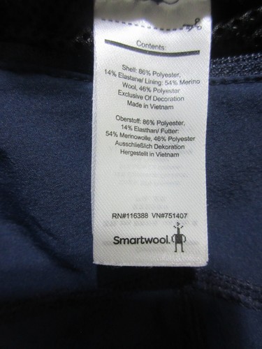 Smartwool Herrenshorts dunkelblau gefüttert - Größe XL - Bild 7 von 9
