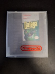 Galaga: Demons of Death (Nintendo NES, 1988) Cartridge and Plastic NES Case