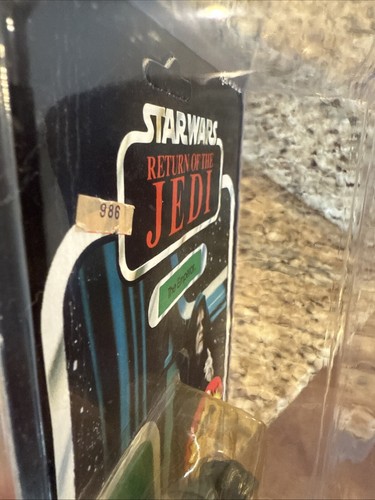 Figura de acción The Emperor ROTJ 71240 1984 Star Wars 79 reverso sin usar, en caja sin perforar LH599 - Imagen 15 de 24