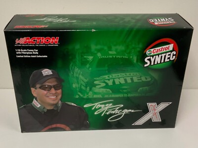 1/24 Action Lustig Auto von Tony Pedregon 2003 Ford Mustang Castrol Syntech