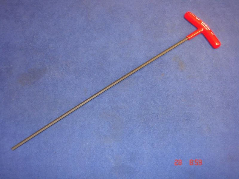 Bondhus Hexagon/Hex/Allen Key T Handle XL 300mm 12" Extra Long 3mm 4mm 5mm 8mm