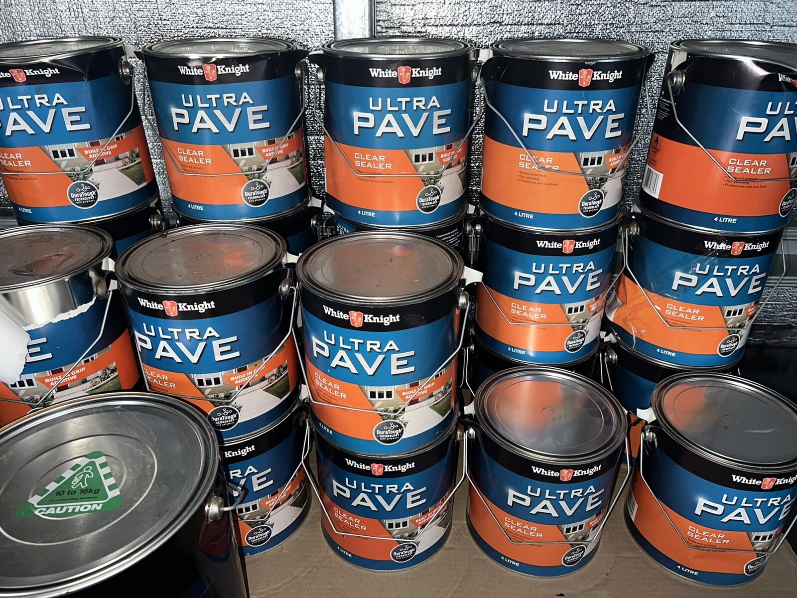 White Knight Ultra Pave Clear Sealer 4 litres with built in grip additive eBay