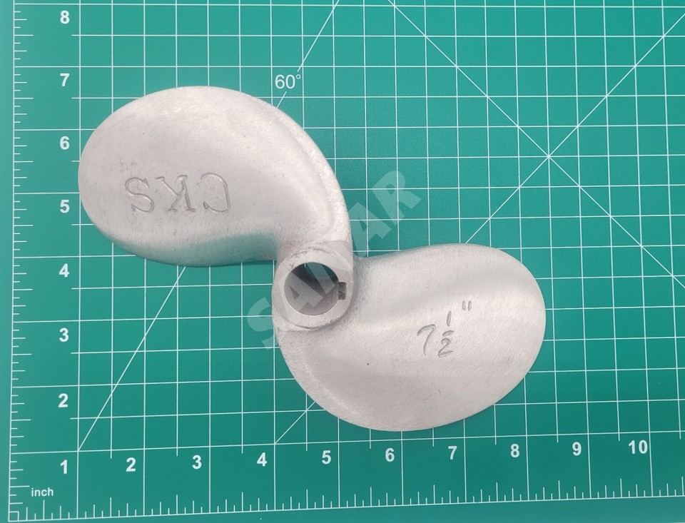 CKS Aluminum Propeller Longtail Mud Motor Kits Long Tail Boat 7.5" 79 HP eBay