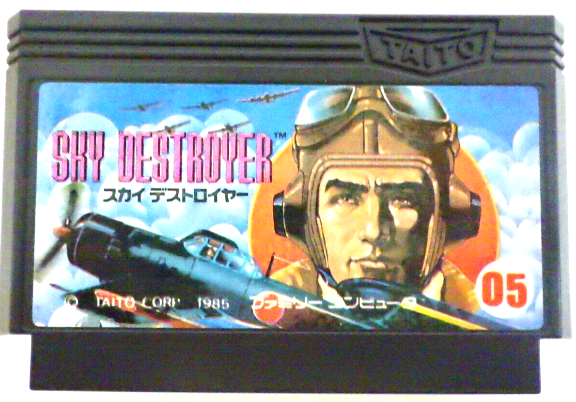 SKY DESTROYER Taito ファミコン ゲーム SKY DESTROYER 289 Famicom Nintendo fc TAITO from Japan Free