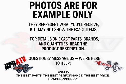 Yamaha YFZ450R YFZ 450R Replacement Kibblewhite Intake Exhaust Valves RED Seals - Picture 24 of 24