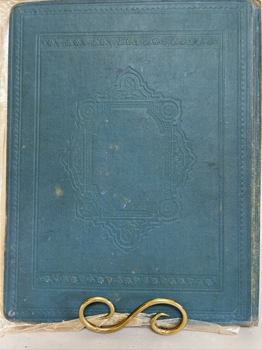 Cartoline pubblicitarie album vittoriano effimere con copertina stile patchwork - Foto 12 di 12
