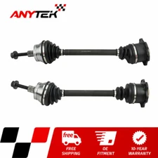 Pair Front CV Axle Shaft for 1998-2001 Audi A6 1999-2004 A6 Quattro V6 Automatic